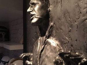 Life Size Han Solo Trapped In Carbonite | Million Dollar Gift Ideas