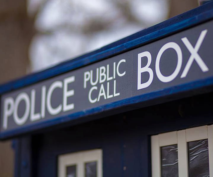 Life Size TARDIS Police Call Box