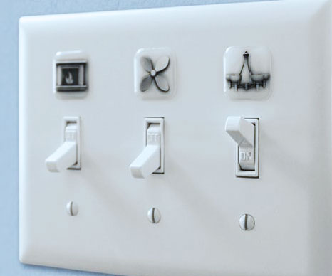 Light Switch Cover Labels