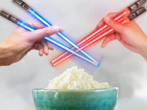 Light Up Lightsaber Chopsticks 1