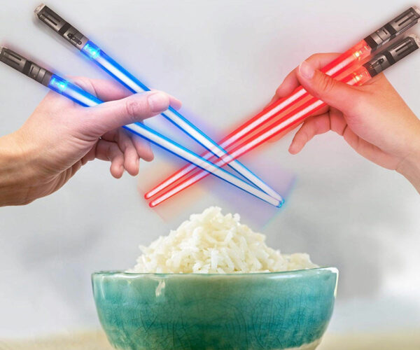 Light Up Lightsaber Chopsticks 1