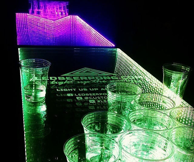 Light Up Musical Beer Pong Table 2