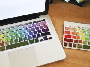 Macbook Rainbow Keyboard 1