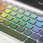 MacBook Rainbow Keyboard