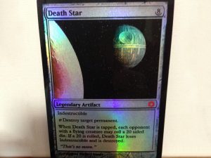 Magic The Gathering Death Star Card 1