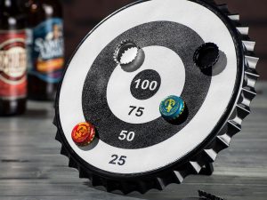 Magnetic Bottle Cap Bullseye | Million Dollar Gift Ideas