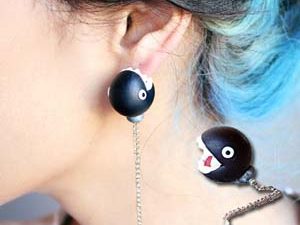 Mario Chain Chomp Earrings | Million Dollar Gift Ideas
