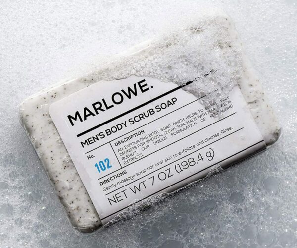Marlowe Men’s Body Scrub Soap