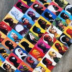 Marvel Characters Collage Painting
