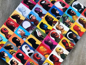 Marvel Characters Collage Painting | Million Dollar Gift Ideas