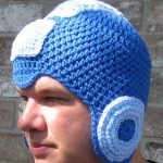 Mega Man Crochet Beanie