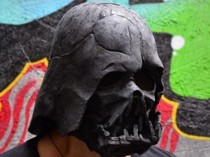 Melted Darth Vader Helmet 1