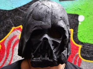 Melted Darth Vader Helmet | Million Dollar Gift Ideas
