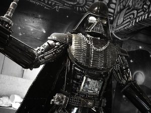 Metal Darth Vader Statue 1