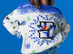 Microsoft Ugly Christmas Sweaters 1