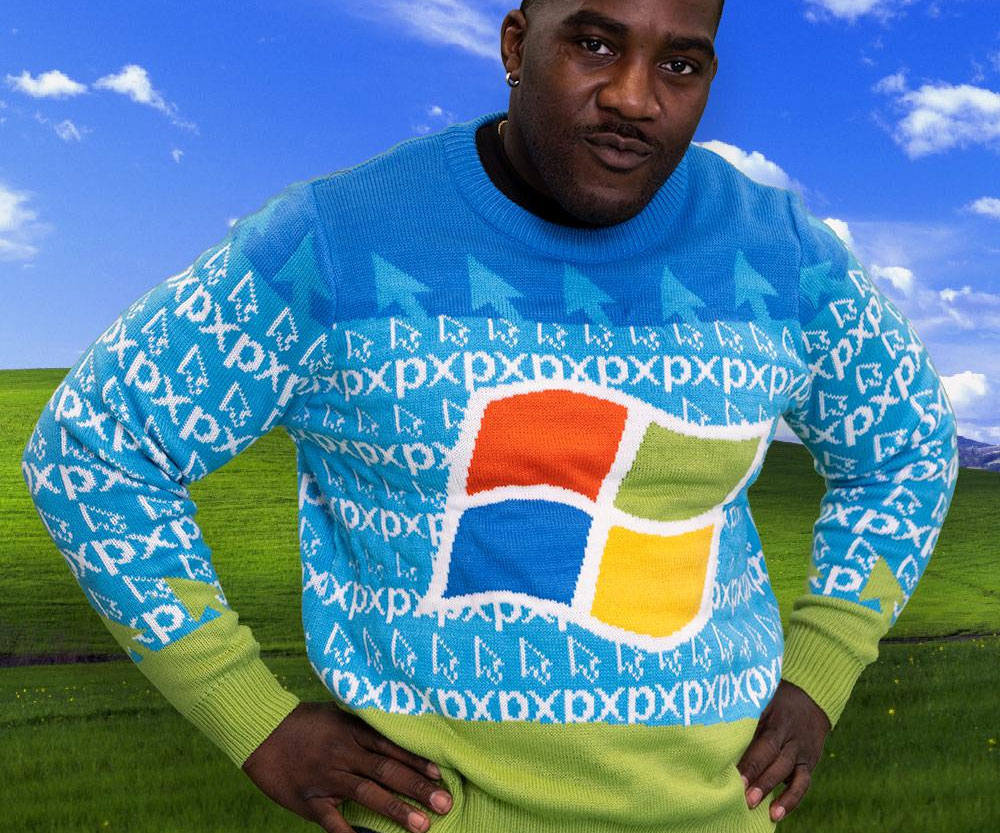 Microsoft Ugly Christmas Sweaters 2