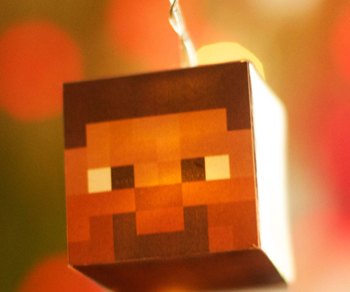 Minecraft Led String Lights 1