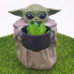 Mini Baby Yoda Planter 1