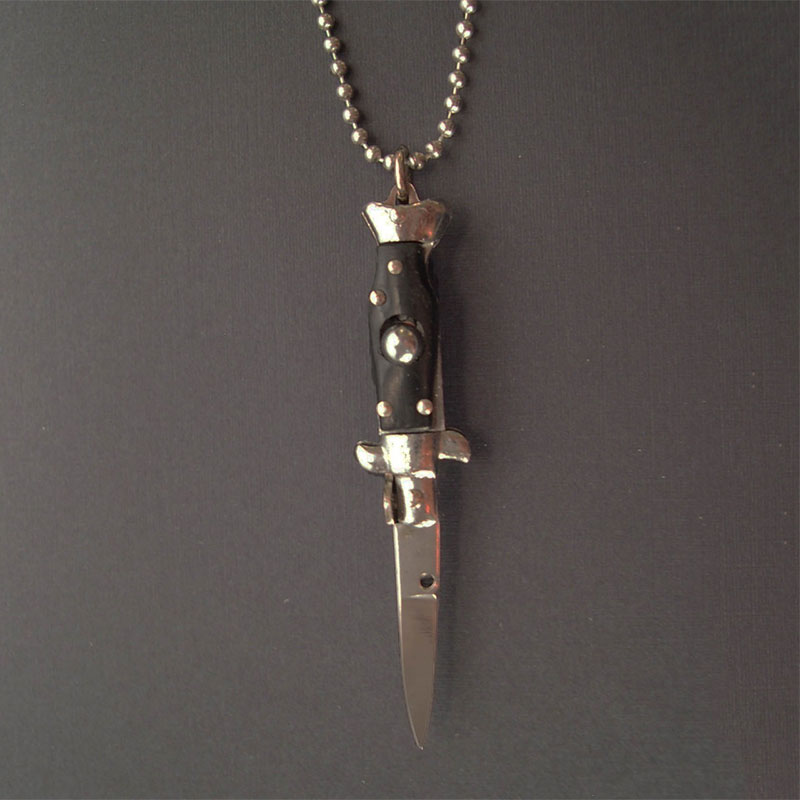 Mini Switchblade Necklace 1