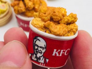 Miniature Fried Chicken KCF Bucket | Million Dollar Gift Ideas