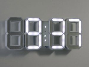 Minimalistic LED Clock | Million Dollar Gift Ideas