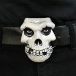 Misfits Skull Belt Buckle 1