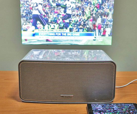 Mobile Cordless Boombox Projector