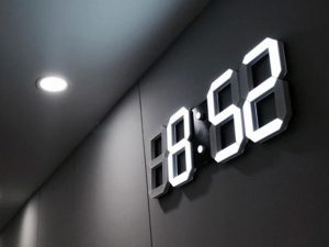 Modern LED Wall Clock | Million Dollar Gift Ideas
