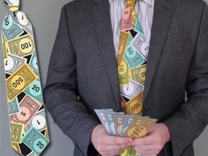 Monopoly Money Tie | Million Dollar Gift Ideas