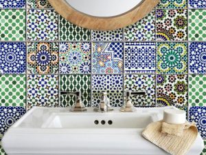 Moroccan Tile Wall Decal | Million Dollar Gift Ideas
