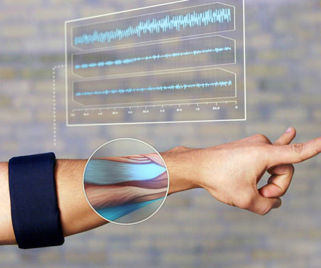 Muscle Contraction Control Armband