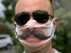 Mustache Face Mask | Million Dollar Gift Ideas