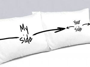 My Side Your Side Pillow Cases | Million Dollar Gift Ideas