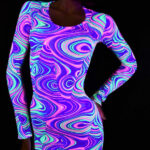 NEON UV Glow Worm Clothing