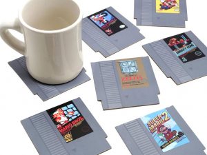 NES Cartridge Coasters | Million Dollar Gift Ideas