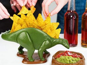 Nachosaurus Dip And Snack Dish Set | Million Dollar Gift Ideas