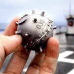 Naval Mine Stainless Steel Ice Cube 1