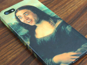 Nicolas Cage Mona Lisa iPhone Case | Million Dollar Gift Ideas