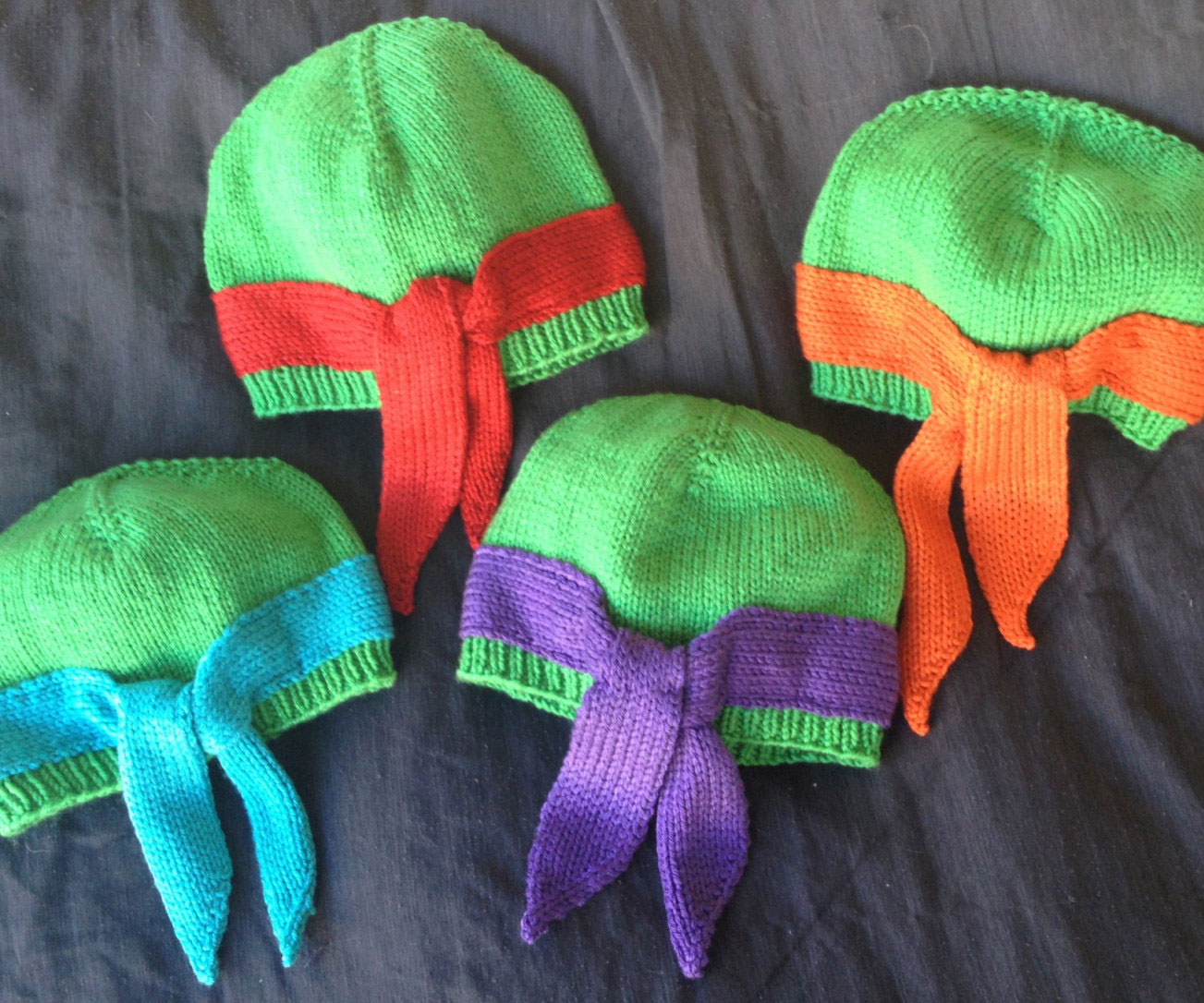 Ninja Turtle Hats 1