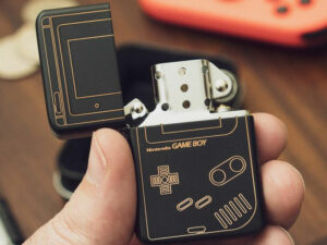 Nintendo GameBoy Inspired Flip Lighter | Million Dollar Gift Ideas