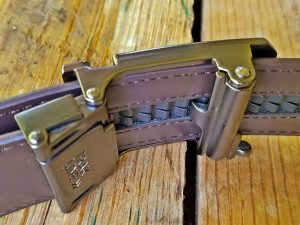 No Holes Track Leather Belt | Million Dollar Gift Ideas