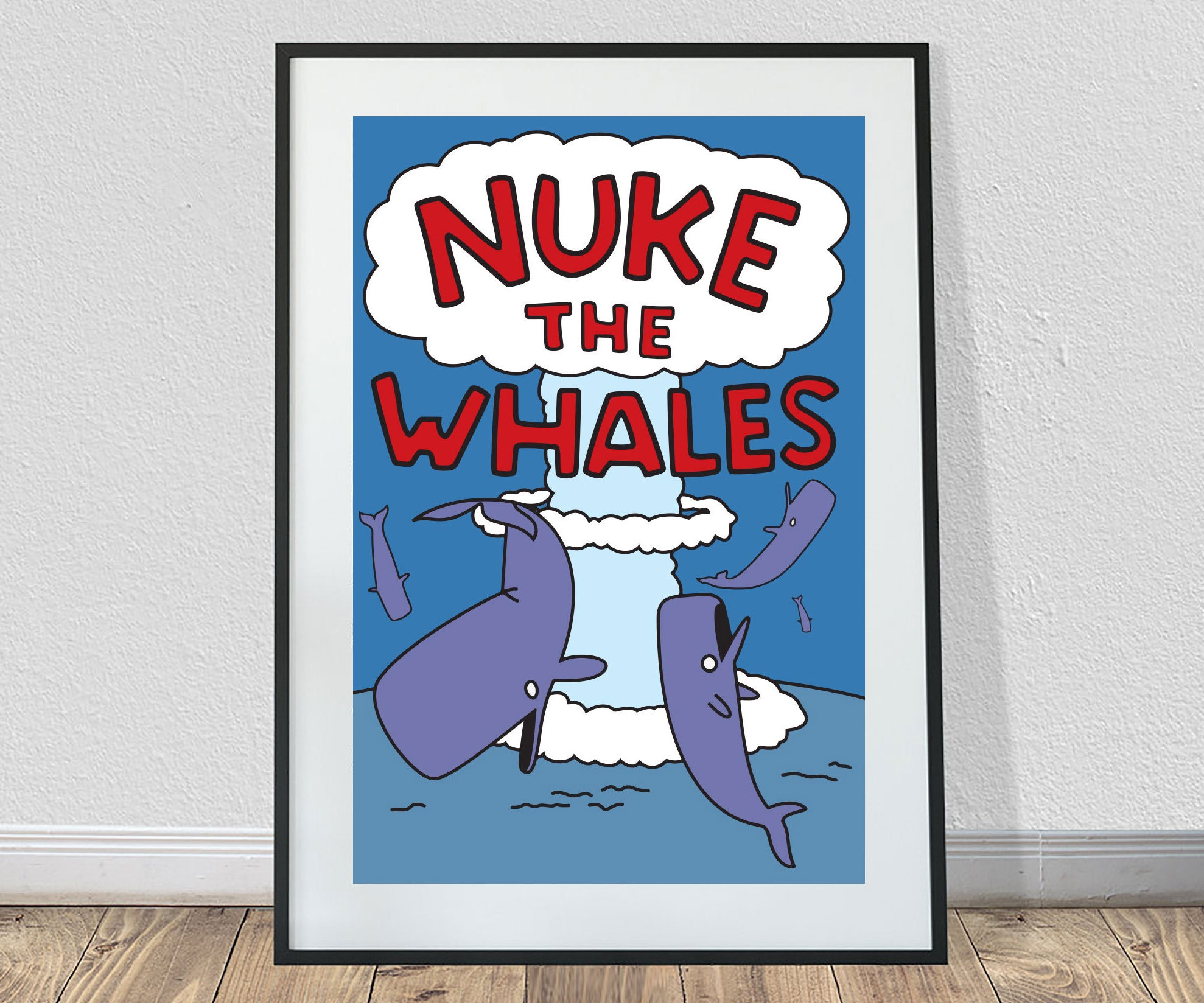 Nuke The Whales Poster