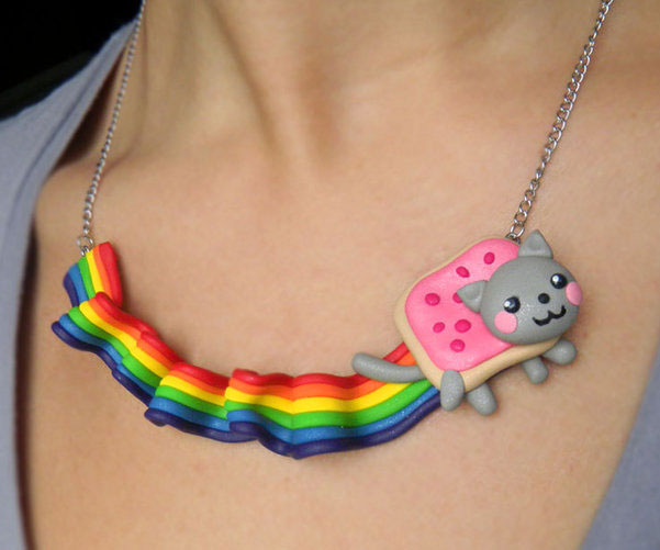 Nyan Cat Necklace