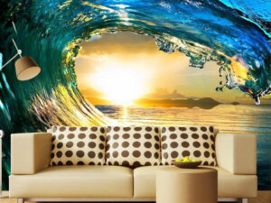 Ocean Wave Wall Mural Decal | Million Dollar Gift Ideas