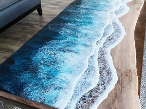 Ocean Waves Coffee Table | Million Dollar Gift Ideas