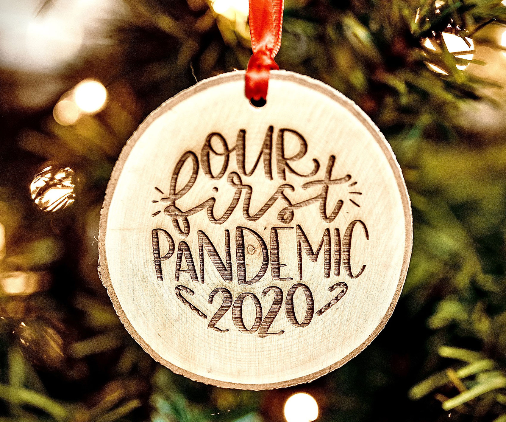 Our First Pandemic Christmas Ornament