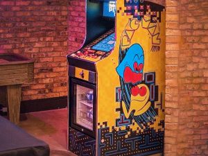 Pac-Man Arcade & Drink Cooler Machine | Million Dollar Gift Ideas