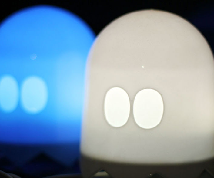 Pac-Man Light Sensitive Ghost Lamps