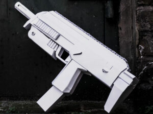 Paper Submachine Gun 1