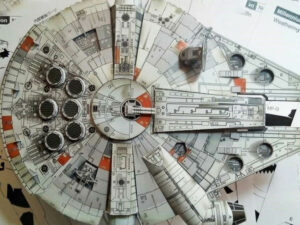 Papercraft Star Wars Millennium Falcon | Million Dollar Gift Ideas